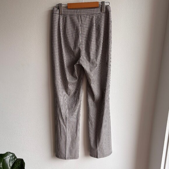 NWOT Sunday Best Freshman Check Slim Leg Pants - Size 4 - Picture 8 of 13